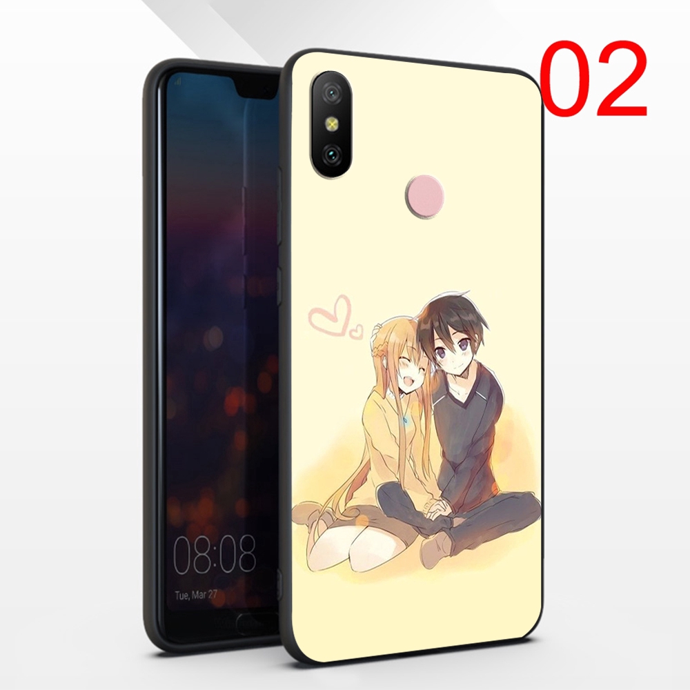 Ốp Điện Thoại Mềm Hình Sword Art Online 2 266rr Cho Xiaomi Mi A1 A2 Lite A3 9t Pro Cc9 Cc9e Max 3