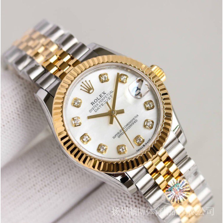 Rolex watches Diary series men's and women's watches 18K gold noble temperament comfortable wearing men's and women's high-quality top watches stable time-keeping mechanical watche