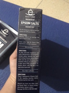 Muối tắm Epsom salts