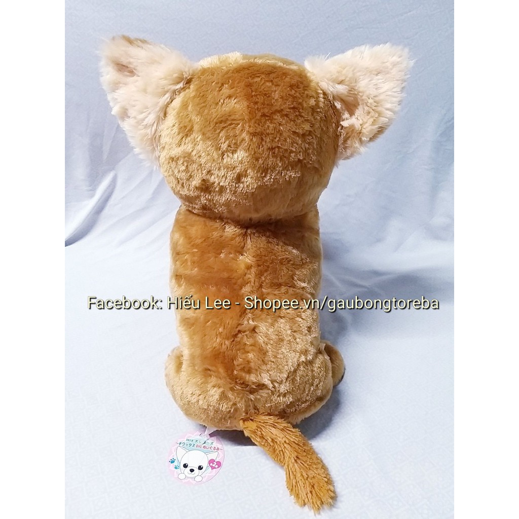 [ Toreba ] Gấu bông chó Chihuahua, size 35cm, lông cực mịn, hàng gắp, chính hãng Nhật Bản, mới 100%, full tem tag giấy