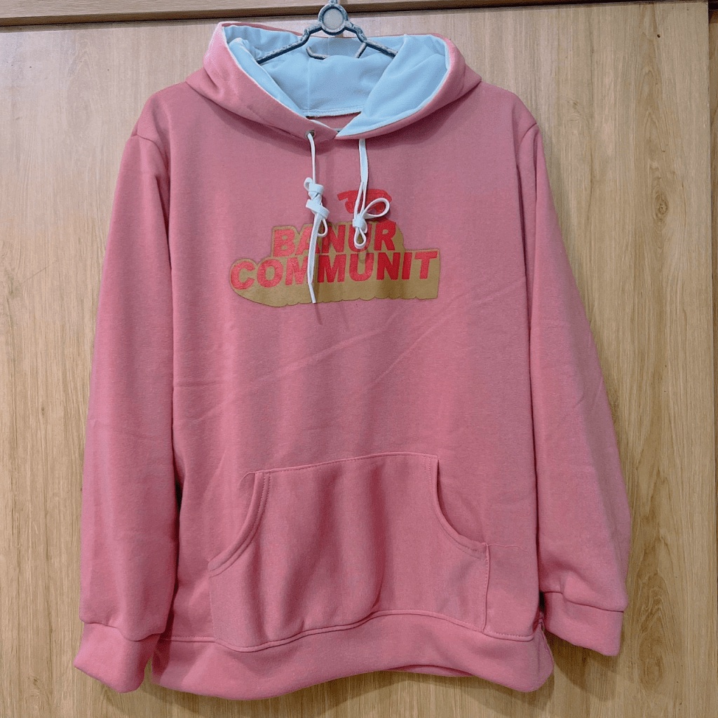 Áo Hoodies Nữ Vải Nỉ Dày Mịn Nón Lớn 2 Lớp in Chữ Form Rộng 2 Màu Dễ Chọn Hot Trend NEW UNISEX