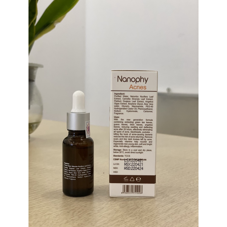 Serum ngừa mụn và sẹo Nanophy Acnes 20ml