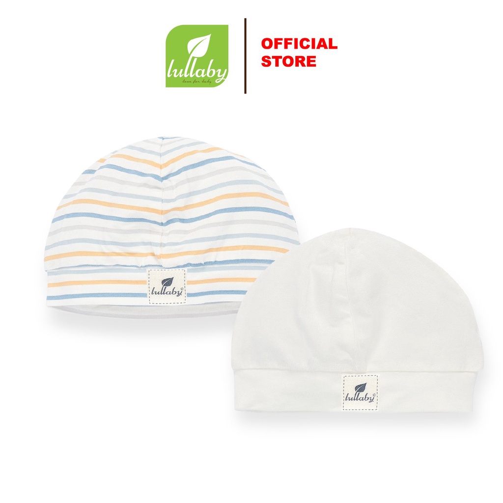 LULLABY - Set mũ nồi 2 chiếc NH405M ( Size sơ sinh 3M)