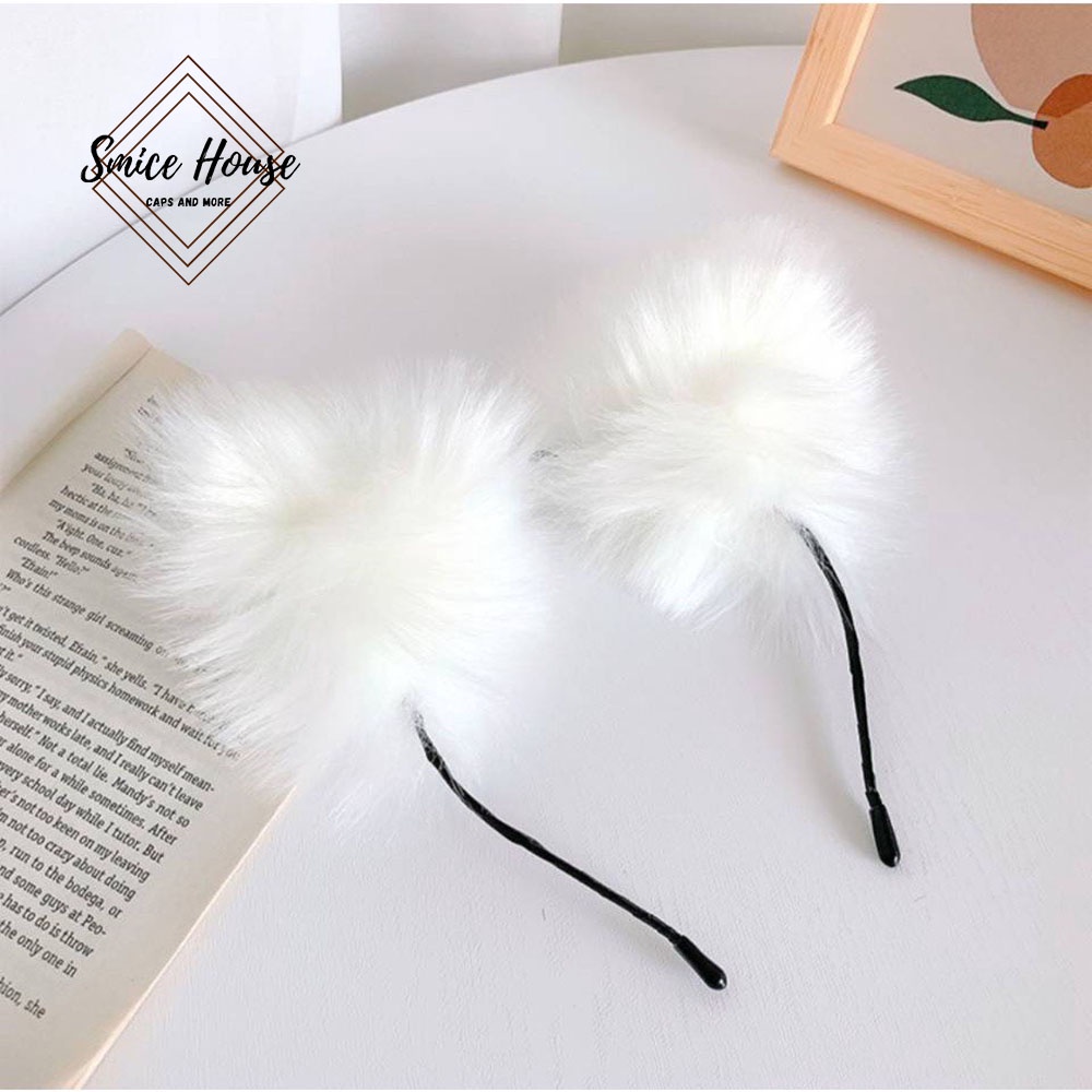 Cài tai mèo lông cosplay sexy có đèn led nhiều màu | BigBuy360 - bigbuy360.vn