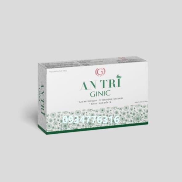 ✅ An trĩ Ginic Hỗ trợ phục hồi chức năng trong bệnh trĩ, cải thiện các triệu chứng của bệnh trĩ hộp 30 viên
