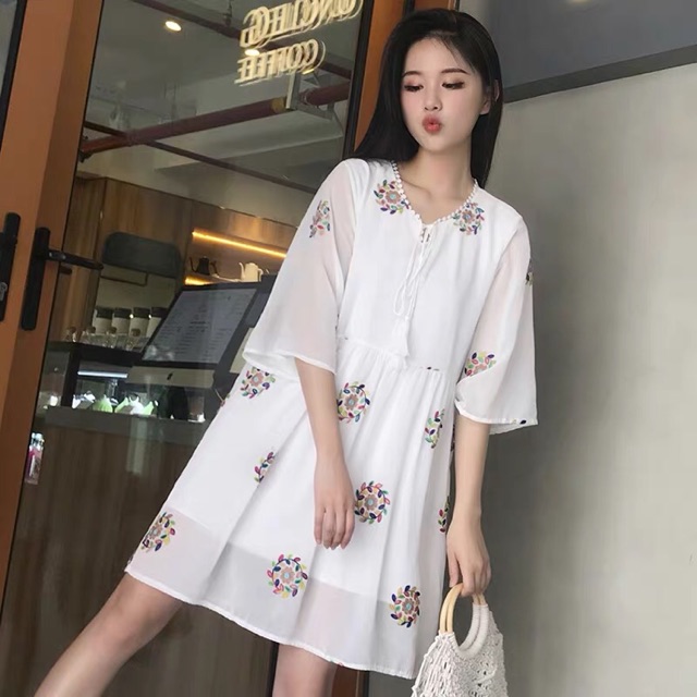 Váy voan đơn CHải Yến