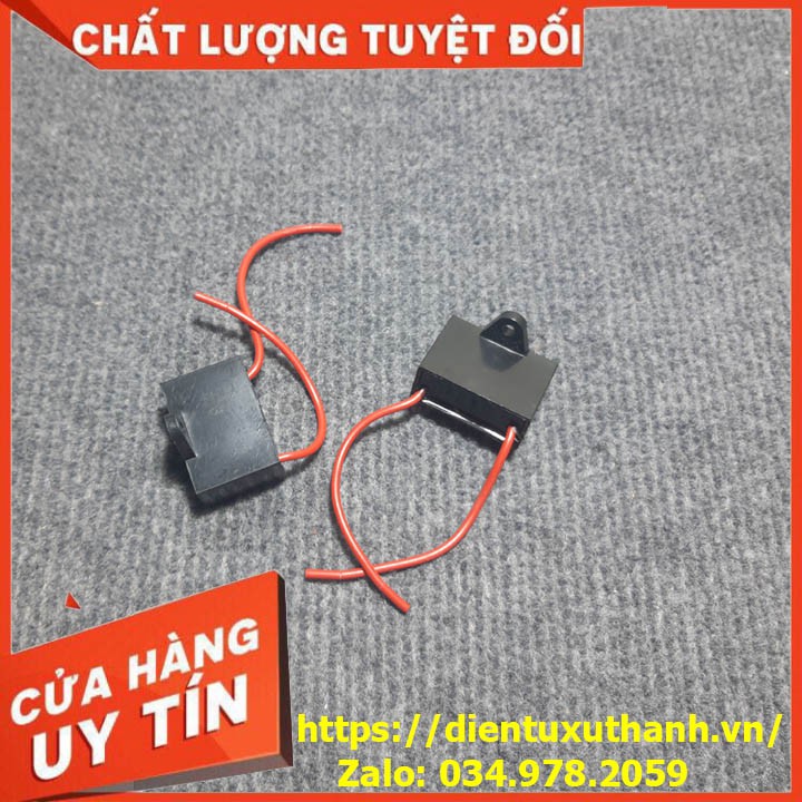 Tụ quạt điện 2uF 450VAC giá 2 cái