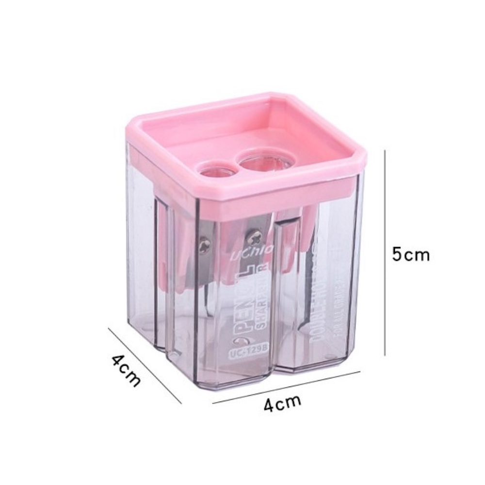 Gọt bút chì mẫu Trong suốt Pison dễ thương có thể tháo rời, chuốt chì cao cấp - 1 cái