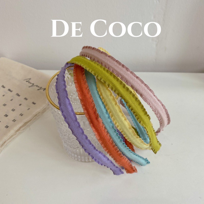 Bờm ren nhiều màu Decoco.accessories