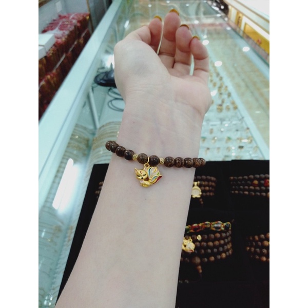 Vòng tay trầm hương hồ ly tình duyên