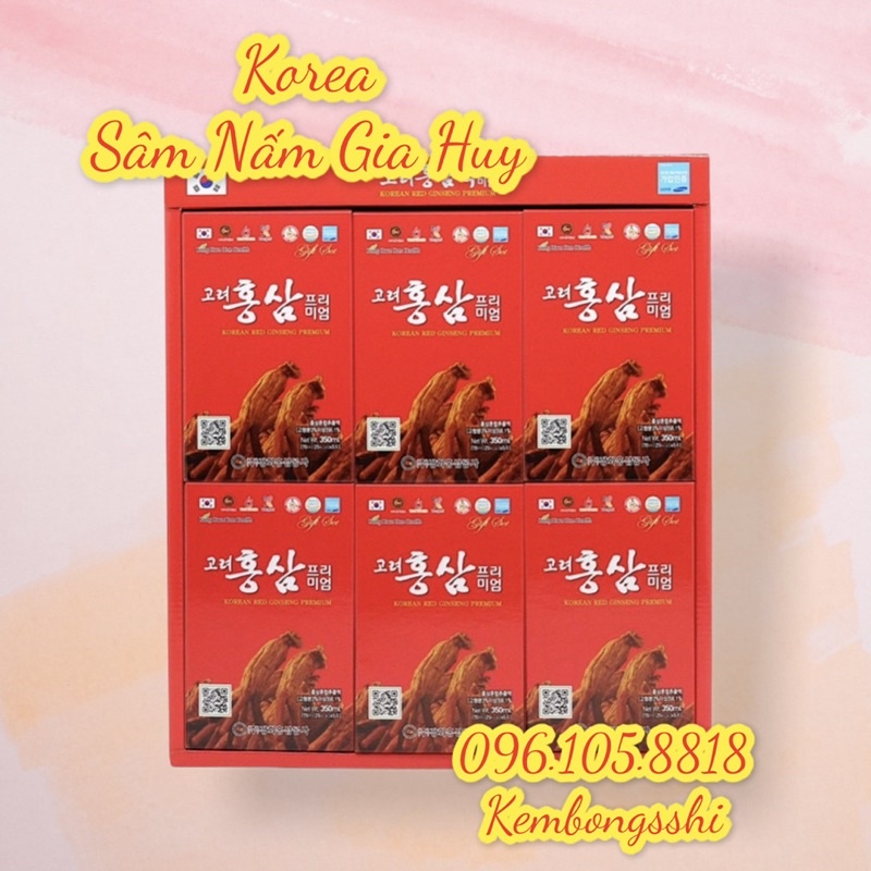 [HÀNG MỚI VỀ] Nước Hồng Sâm 6 năm tuổi Kanghwa Hàn Quốc, hộp 30gói