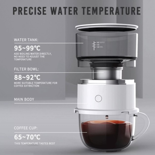 Máy pha cà phê mini di động Coffee Maker USA