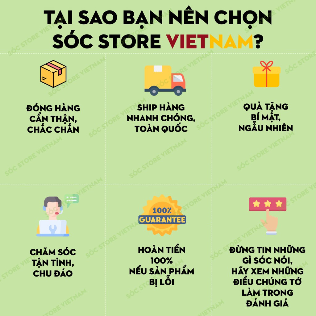 Set 10 sticker dán, custom mũ bảo hiểm nửa đầu, 3 phần 4, laptop, ván trượt chống nước Sóc Store