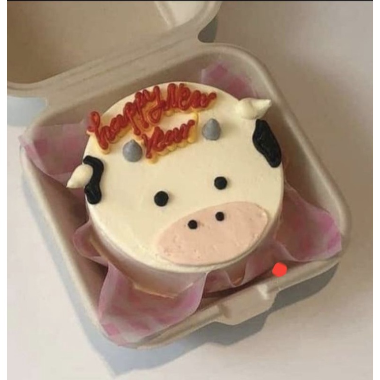 Bánh Kem Mini  - Decor Mặt Pet Cute