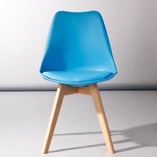 Ghế đệm Eames Nhập Khẩu ( chân gỗ ) Đủ Màu