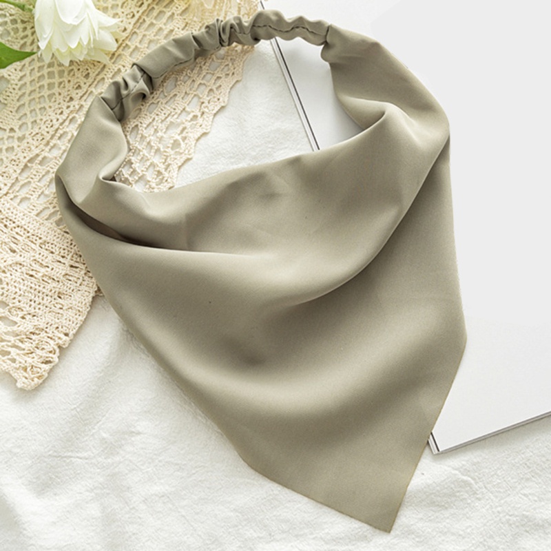 Băng Đô Turban Vải Chiffon Màu Sắc Thời Trang