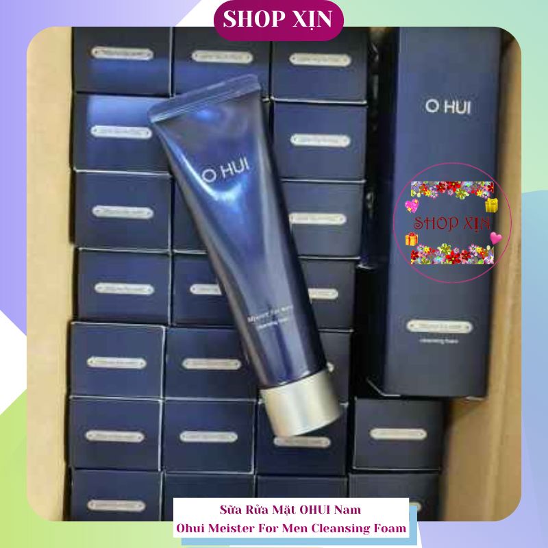 Sữa Rửa Mặt Cho Nam Ohui Meister For Men Cleansing Foam 130ml