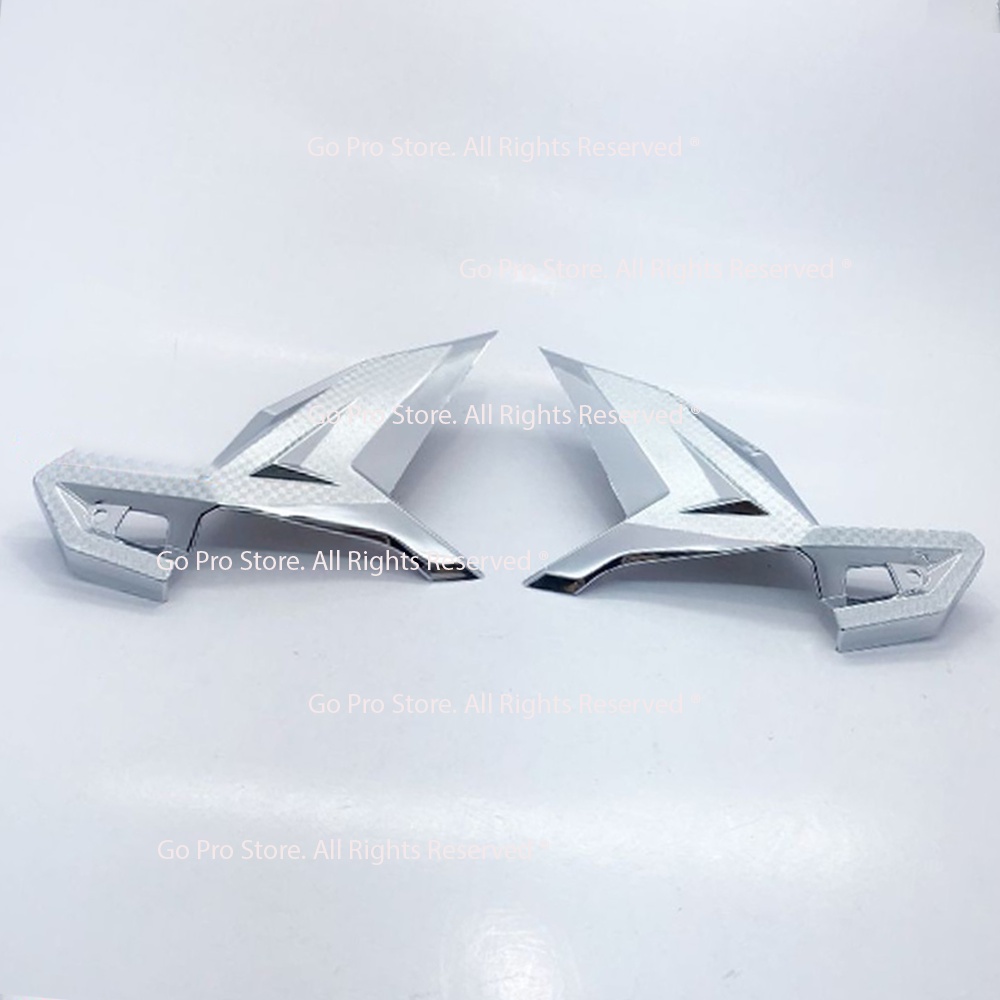 Bộ Ốp Gác Chân Sau AIR BLADE 2016 - 2019 Nhựa Xi