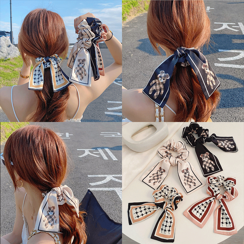 Dây buộc tóc kiểu dáng thời trang phong cách Hàn Quốc 2021