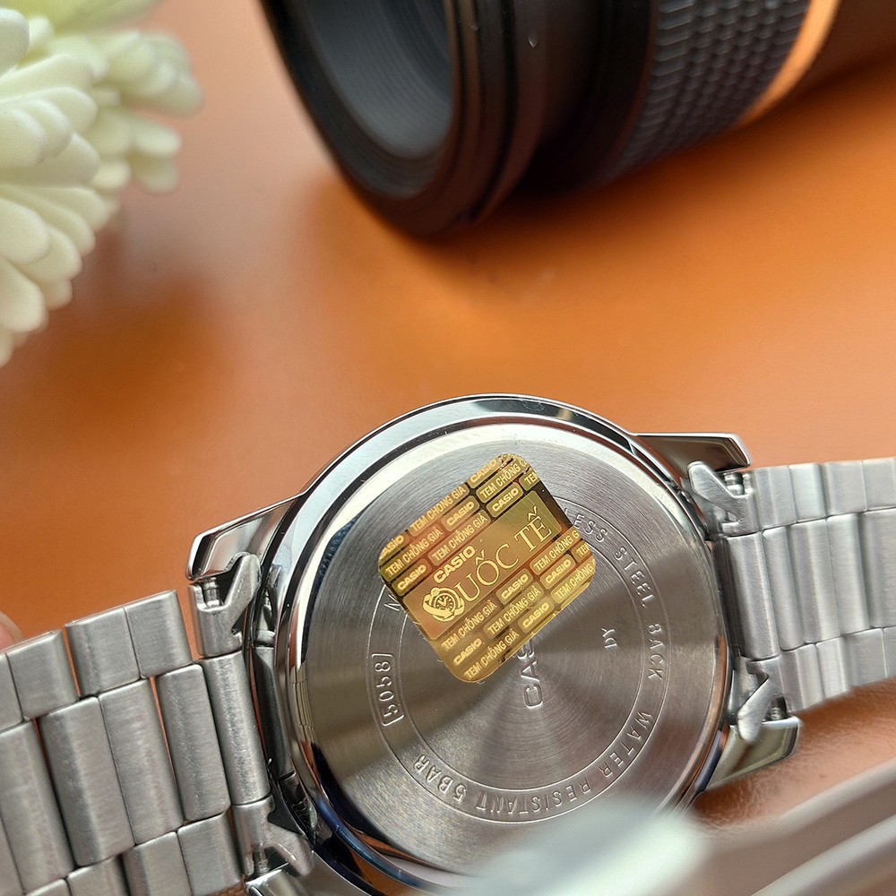 Đồng hồ nam Casio 💖𝐅𝐑𝐄𝐄𝐒𝐇𝐈𝐏💖 Đồng hồ Casio MTP-VD01D-2BVUDF dây thép size to | BigBuy360 - bigbuy360.vn