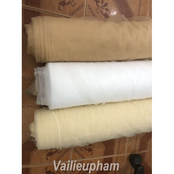 Vải Lưới Lục Giác Loại Đanh Đẹp May Váy Công Chúa, Pha Phối 1m