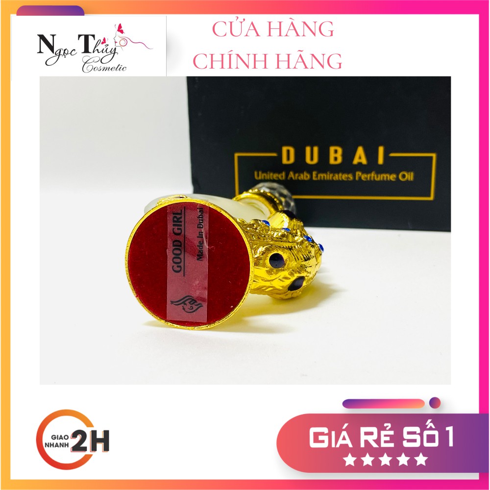 (CHÍNH HÃNG) Tinh dầu nước hoa Dubai Sharjja mẫu con công 15ml