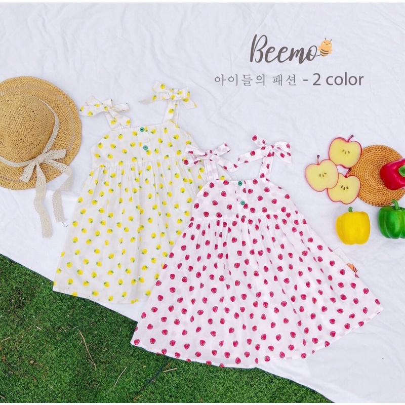 👧🏻👧🏻 Váy 2 dây cho bé gái👗👗