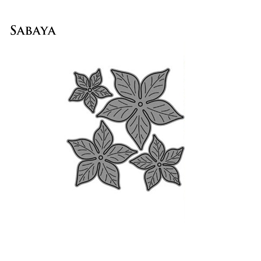 Khuôn Cắt Giấy Bằng Kim Loại Làm Hoa Trạng Nguyên Trang Trí Scrapbook DIY