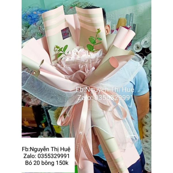 Bó 20,25,30 bông hoa sáp tại Hà Nội