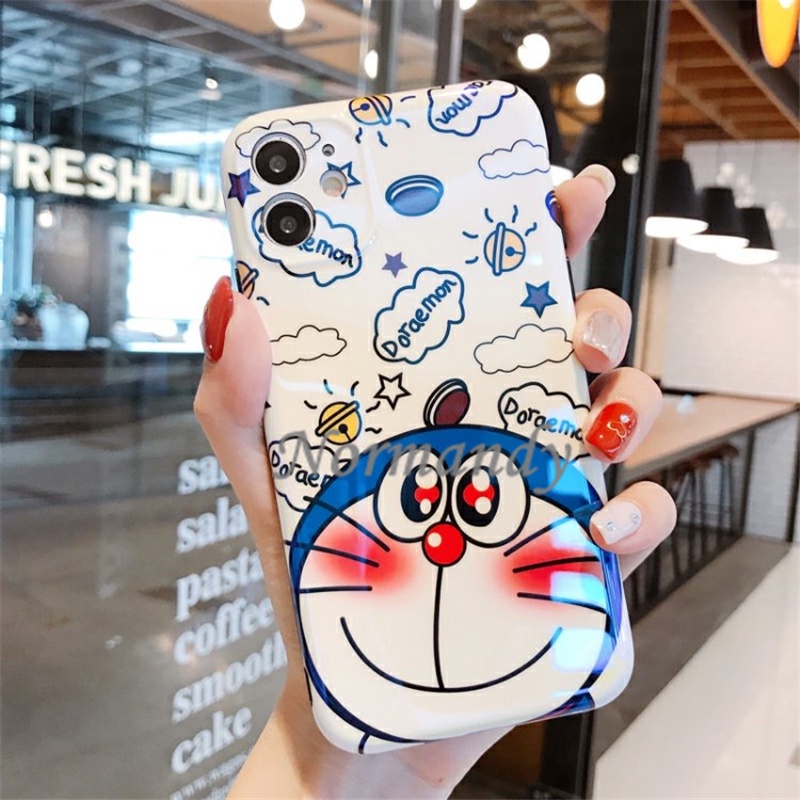 Ốp Điện Thoại Silicon Mềm Chống Sốc In Hình Doraemon Cho OPPO Reno8 8Z 8Pro Reno7 7Z 7Pro Reno6 6Z Z Pro A57 A77 5G 4G 2022