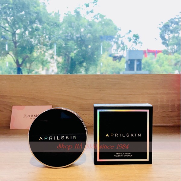 PHẤN NƯỚC MA THUẬT SIÊU CHE PHỦ APRILSKIN - Magic Cover Fit Cushion SPF50 15g