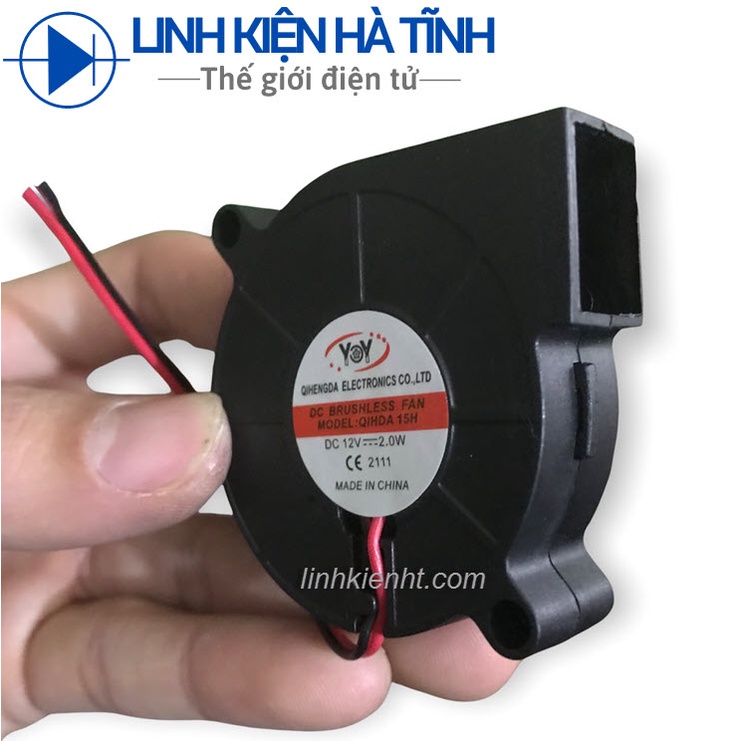 Quạt sên Beam 230 quạt đèn beam quạt ốc DC12V 2.0W kích thước 5x1.5cm