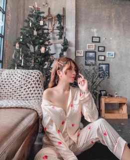 LỤA GẤM TIM CAO CẤP