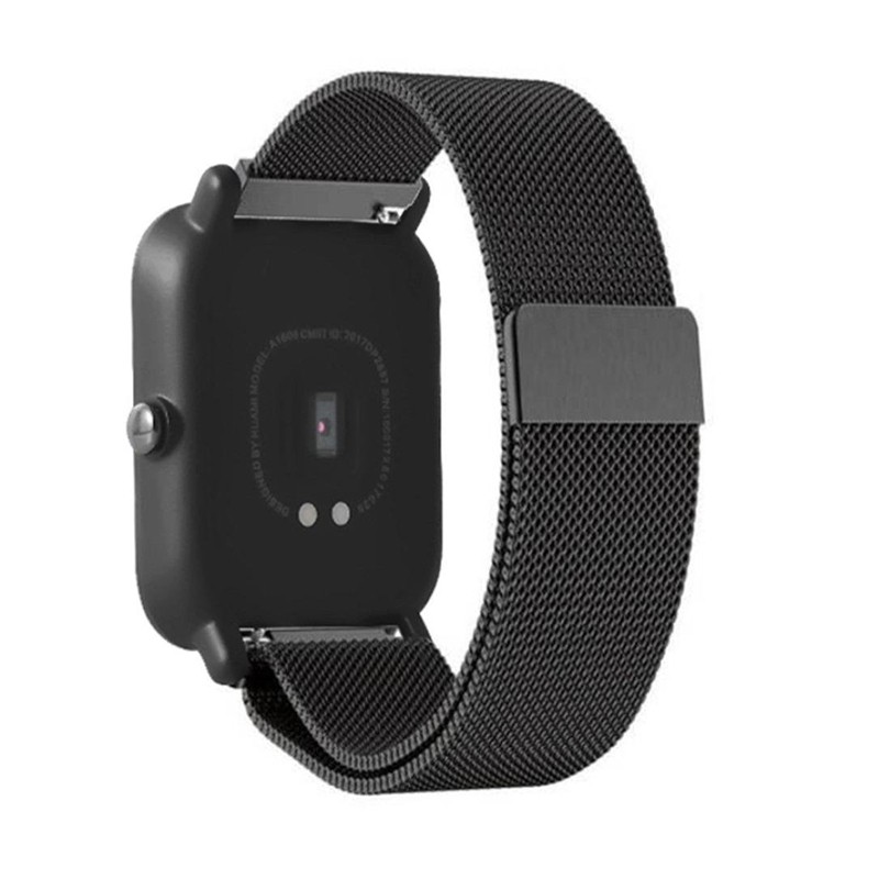 Dây Đồng Hồ Phong Cách Milan Cho Đồng Hồ Thông Minh Xiaomi Huami Amazfit Bip Lite Youth 20mm