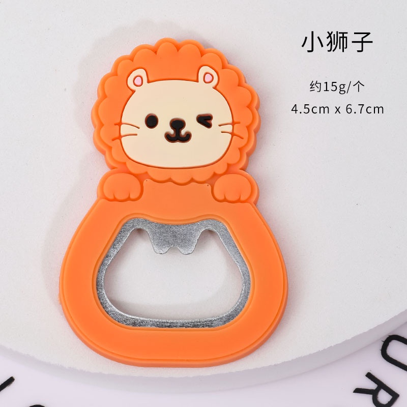 Dụng cụ khui bia, nước mini có nam châm siếu cute - UniLabel