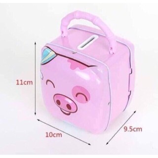 Két Sắt Mini Chú Heo Cho Bé