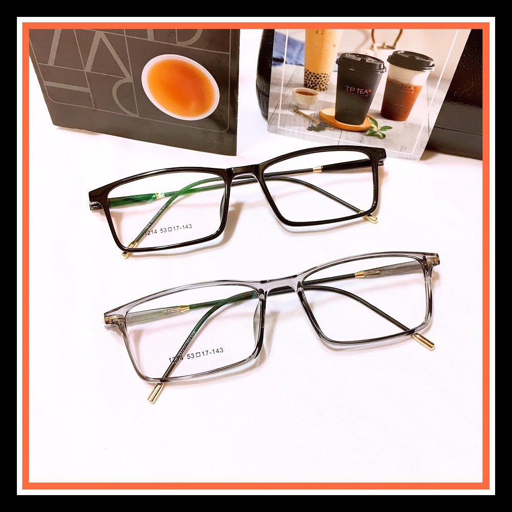 [Mã SKAMA07 giảm 8% đơn từ 250k] Gọng kính cận 1214 kèm mắt cận viễn loạn | BigBuy360 - bigbuy360.vn