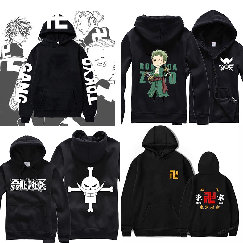 💥NEW🎁 BST ÁO KHOÁC ÁO HOODIE HÌNH TOKYO REVENGERS - hoodie One Piece đẹp KÈM QUÀ TẶNG 💖
