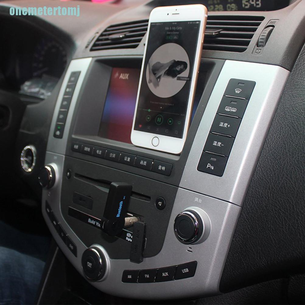 【ter】Bluetooth Receiver for Car Hands-Free Calls Noise Cancelling Bluetooth AUX Adapt