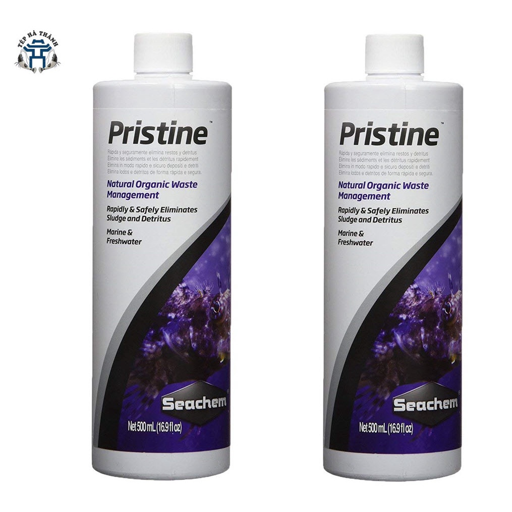 Seachem Pristine - Vi Sinh Tươi Cao Cấp Xử Lý Chất Thải Và Làm Trong Nước Cho Bể Thủy Sinh, Bể Cá Cảnh