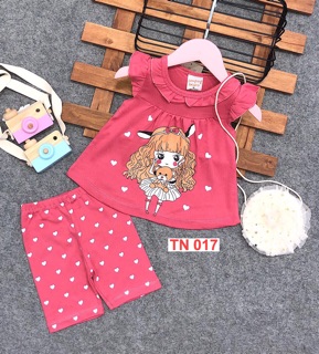 Set 3 bộ bé gái chỉ 150k