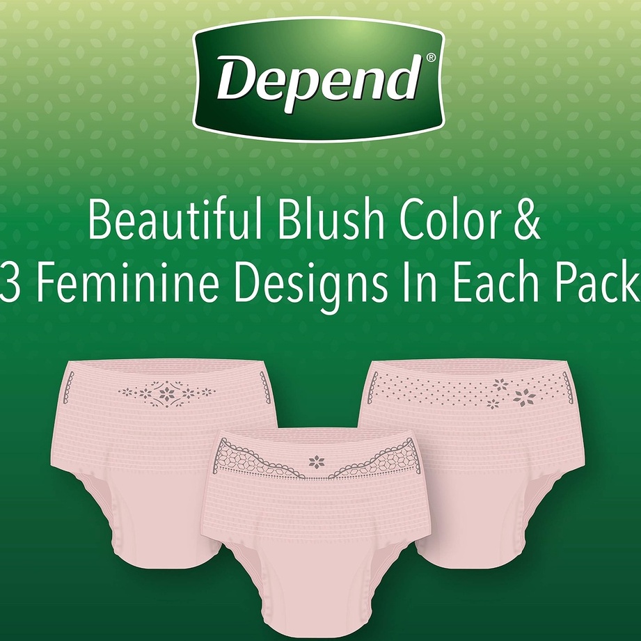 Tã quần người lớn FIT-Flex Depend for Women của Mỹ