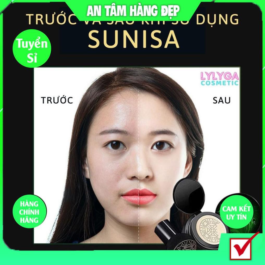 Phấn Nước Cushion Sunisa Chính Hãng Kem Nền Sunisa Che Khuyết Điểm Hoàn Hảo Lâu Trôi KING DC | BigBuy360 - bigbuy360.vn