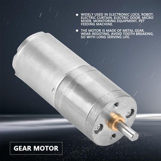 Động Cơ Bánh Răng Tốc Độ Thấp 25ga370