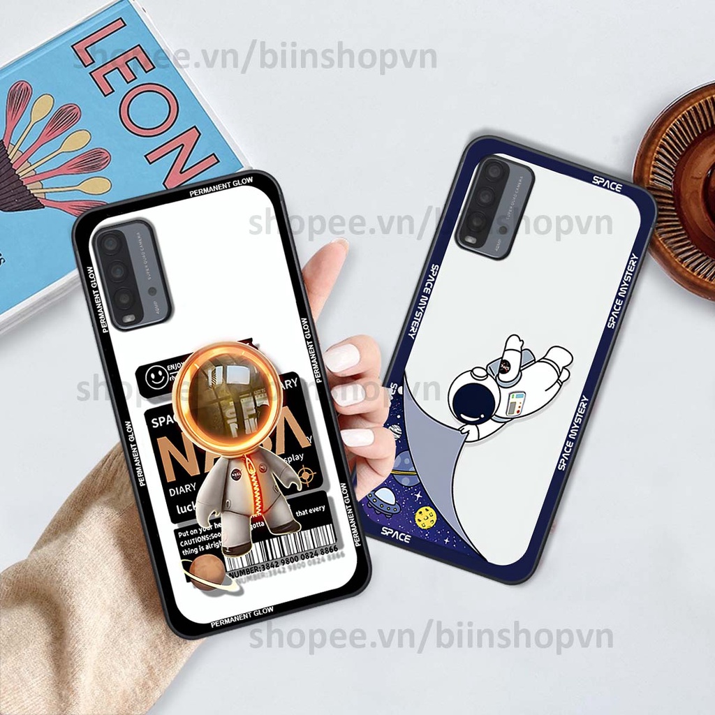 Ốp Xiaomi Redmi 9T phi hành gia vũ trụ space.x siêu đẹp, thời trang