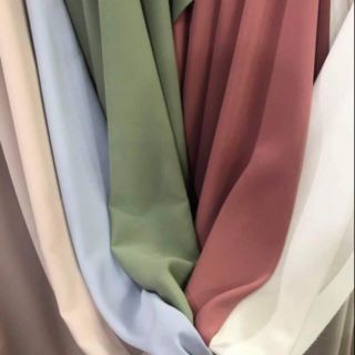Vải bc lụa trượt trơn đủ màu