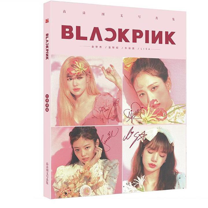 (Hồng/Xanh) Album ảnh Photobook Blackpink tập ảnh mẫu mới in hình idols