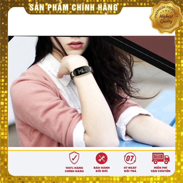 [Sale] Đồng hồ nữ, đồng hồ thông minh nữ WristBand MIJAFIT S3 năm 2018 cho phái đẹp, bảo hành 6 tháng .