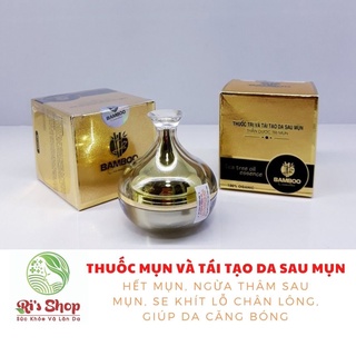 Kem mụn dược mỹ phẩm bamboo - tái tạo làn da - chống lại sự hình thành sẹo và vết thâm do mụn để lại