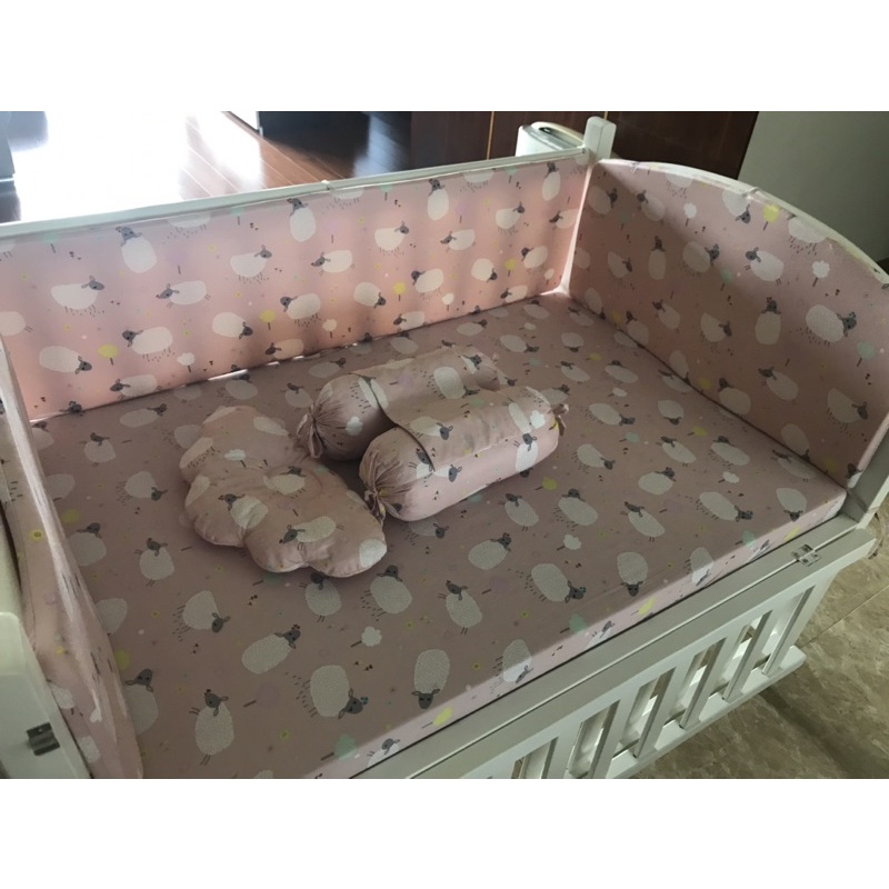 Quây cũi cho bé kèm ga